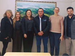 Prefeito Nico recebe representantes da Cresol