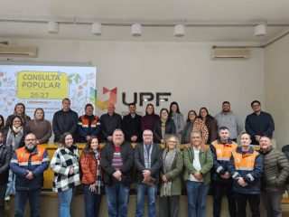 Vice-prefeito Leonir Vargas participa de reunião sobre a Consulta Popular