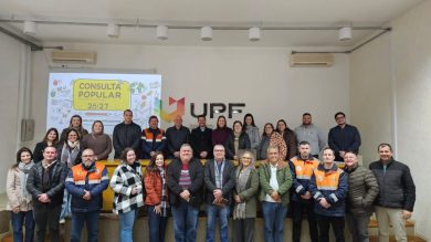 Vice-prefeito Leonir Vargas participa de reunião sobre a Consulta Popular