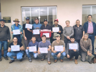 Conhecimento e responsabilidade marcam curso para produtores em Ernestina