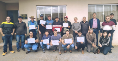 Conhecimento e responsabilidade marcam curso para produtores em Ernestina