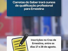 Carretas do Saber terá novo período de atividades em Ernestina