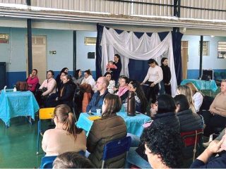 Encontro pedagógico reúne professores da rede municipal de Ernestina