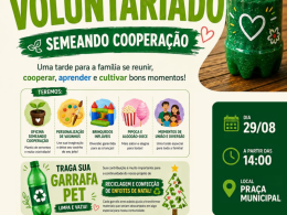 Movimento de Voluntariado promove tarde de cooperação e sustentabilidade em Ernestina