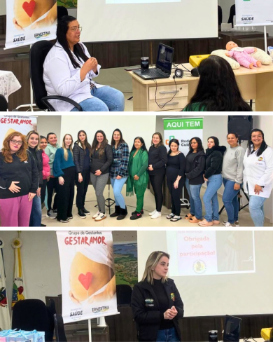 Encerramento do 11º Gestar Amor reúne futuras mamães em Ernestina