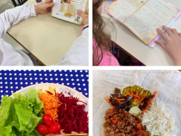 Alimentação escolar em Ernestina alia refeições a ações de educação nutricional