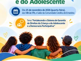 Ernestina prepara Conferência Municipal dos Direitos da Criança e do Adolescente