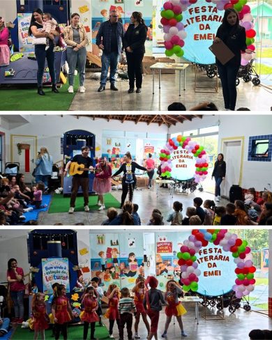 Festa Literária valoriza criatividade e aproxima famílias da escola em Ernestina