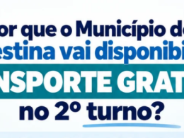 Por que o Município de Ernestina vai disponibilizar transporte gratuito no 2º turno?