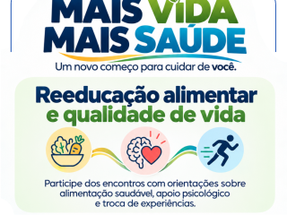 Projeto ‘Mais Vida, Mais Saúde’ promove reeducação alimentar em Ernestina