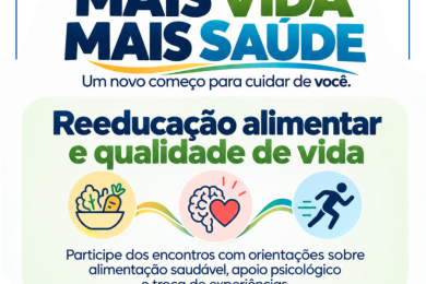 Projeto ‘Mais Vida, Mais Saúde’ promove reeducação alimentar em Ernestina